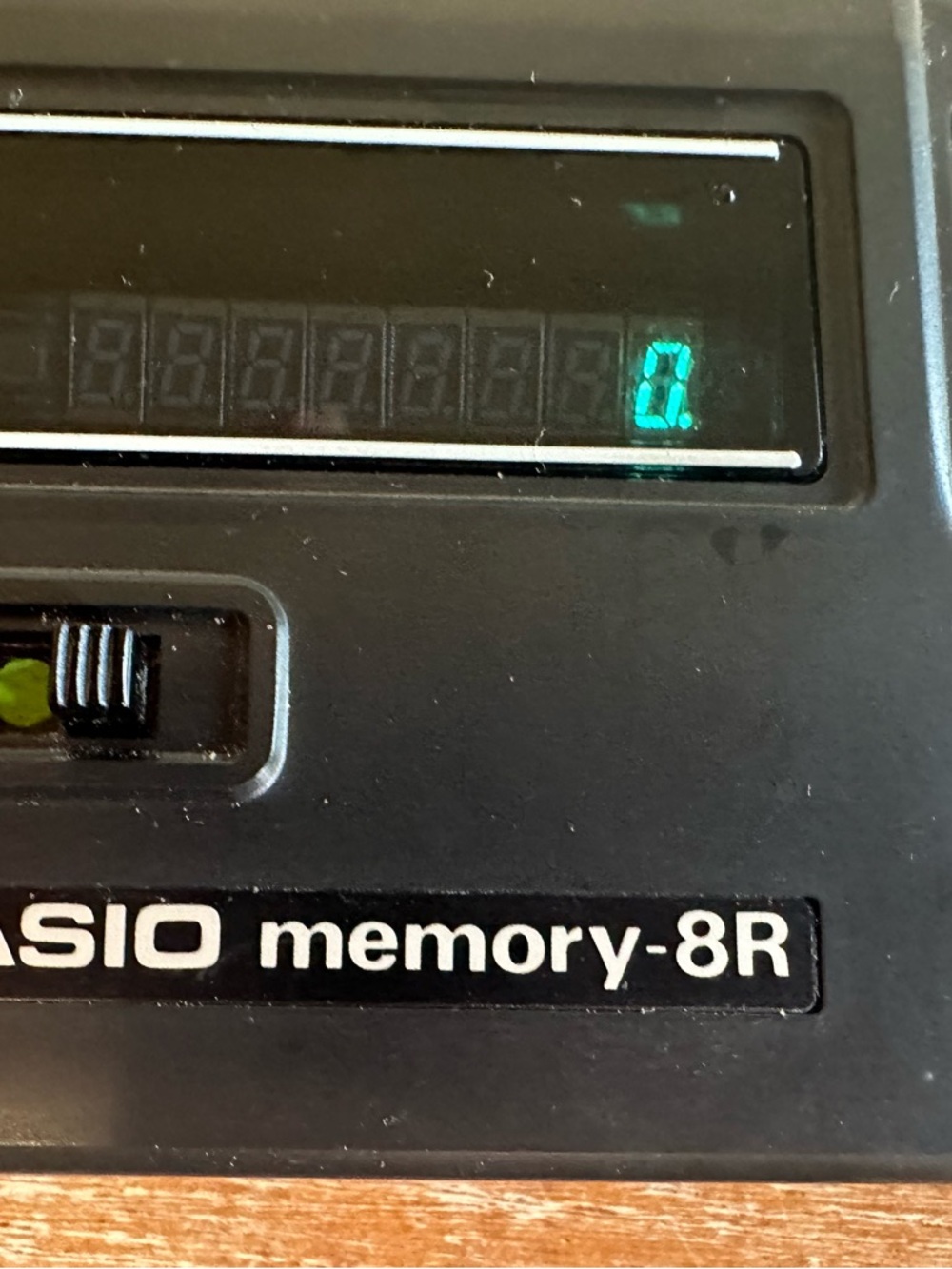 Vintage‎ Casio Memory-8R Electronic Calculator with Case Made in Japan WORKS - Picture 6 of 8
